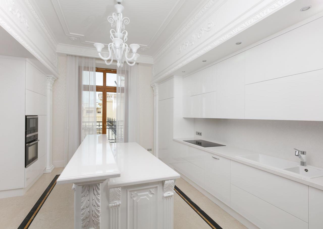 cucina bianco sivec penthouse