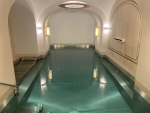 luxury marble interior pool