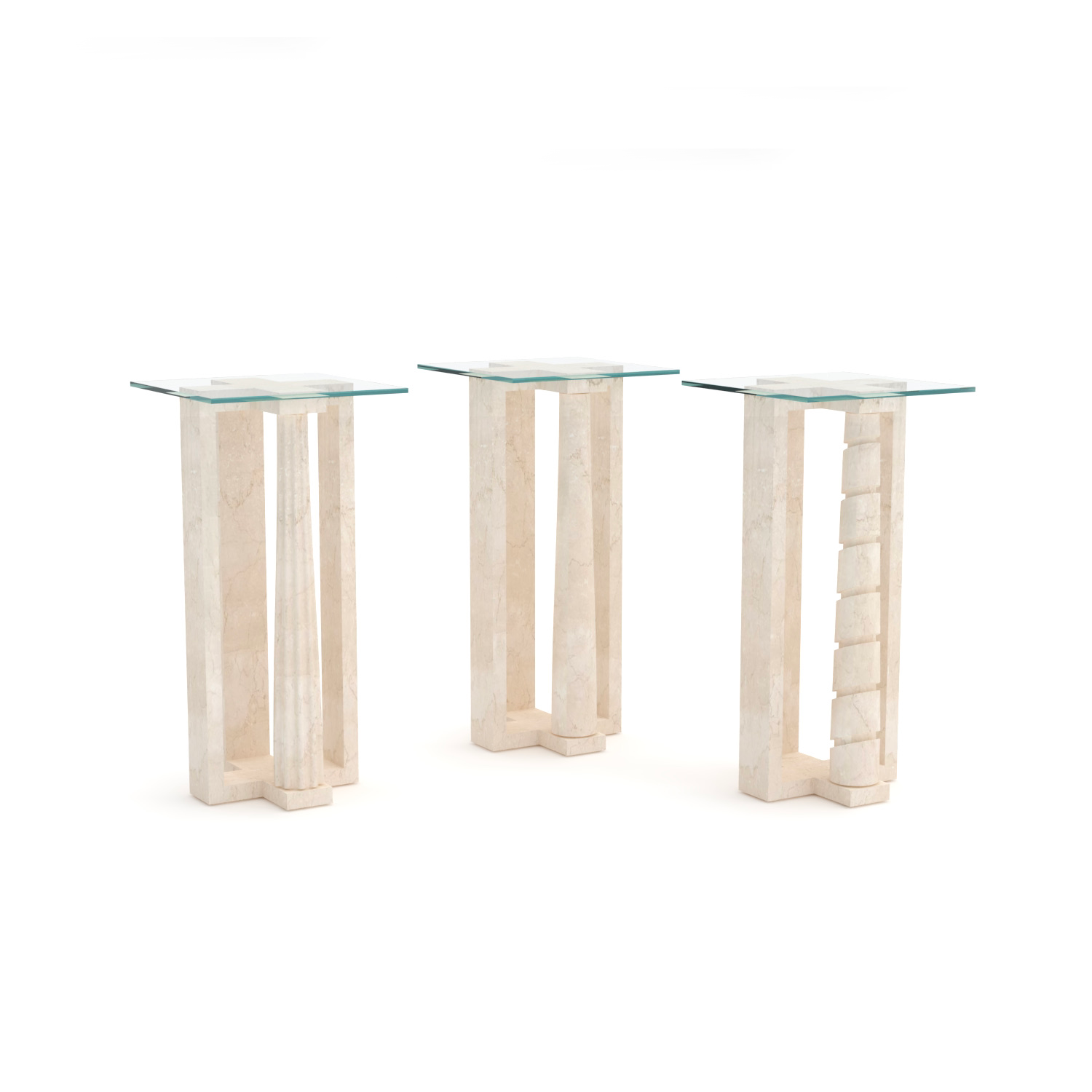 High Frame marble coffee tables