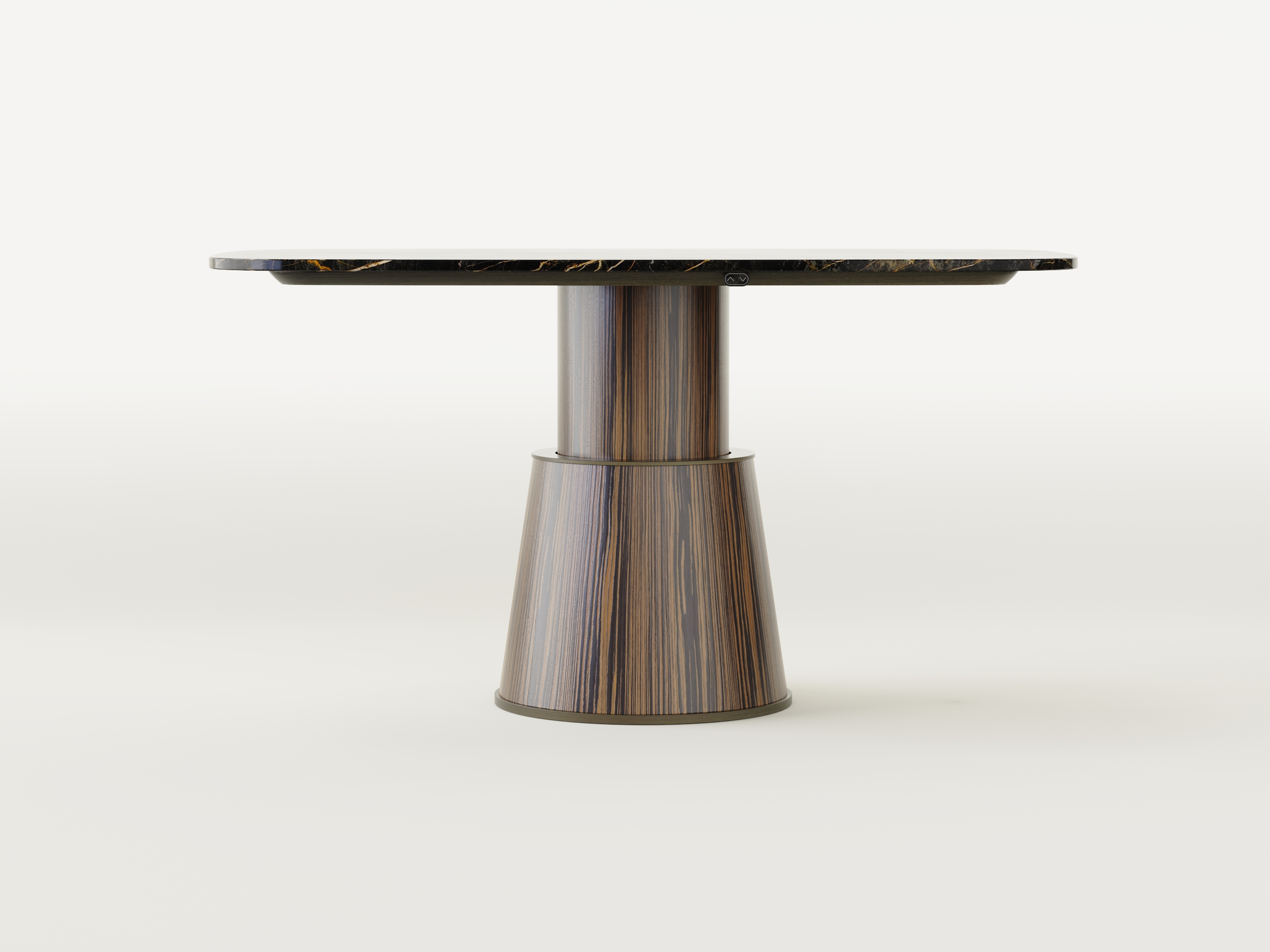 smart table port laurent macassar ebony