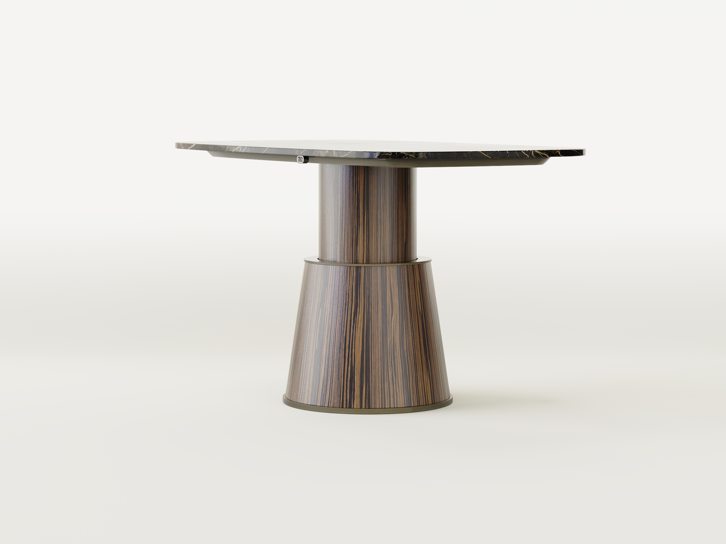 smart table port laurent macassar ebony