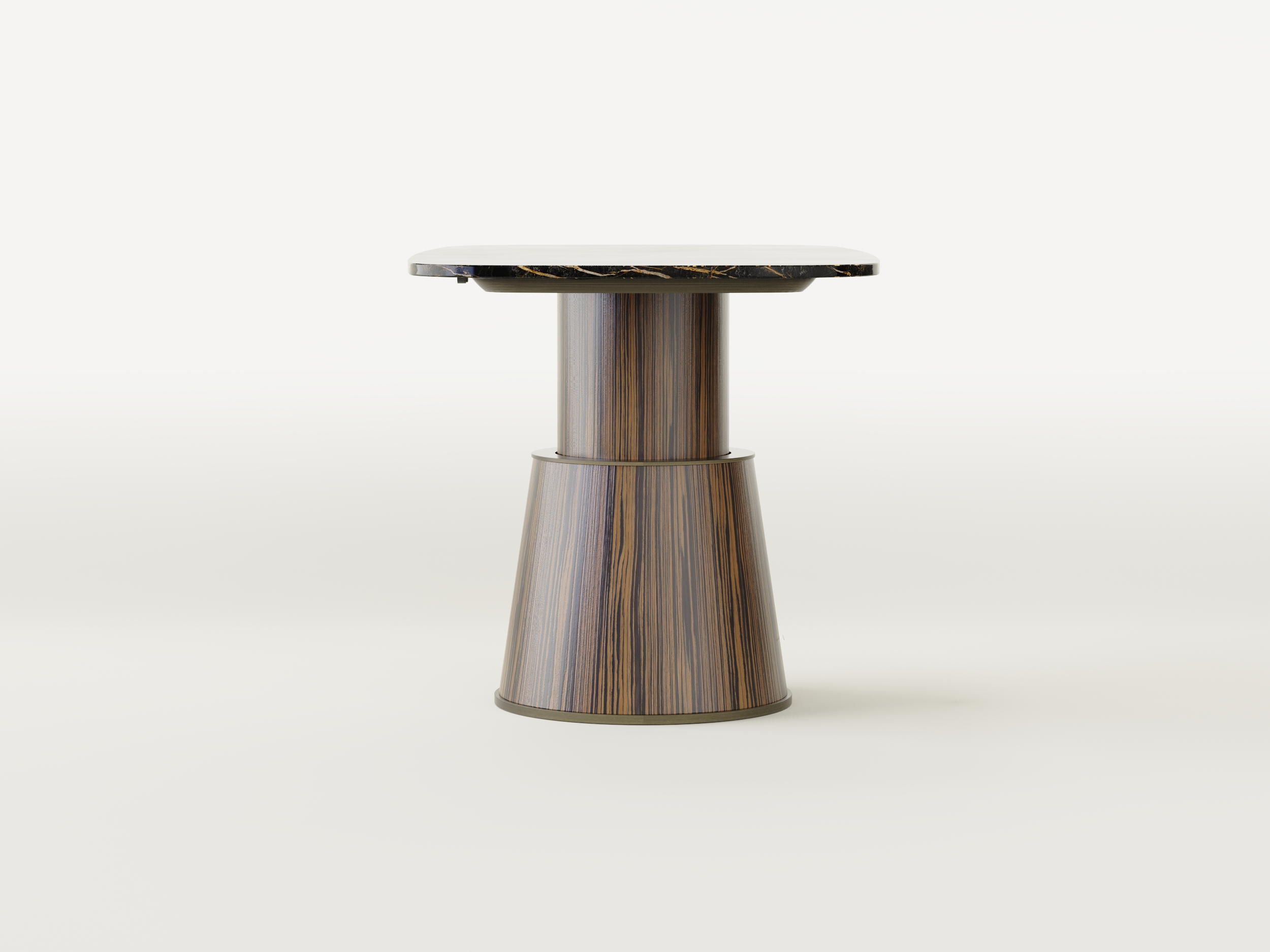 smart table port laurent macassar ebony