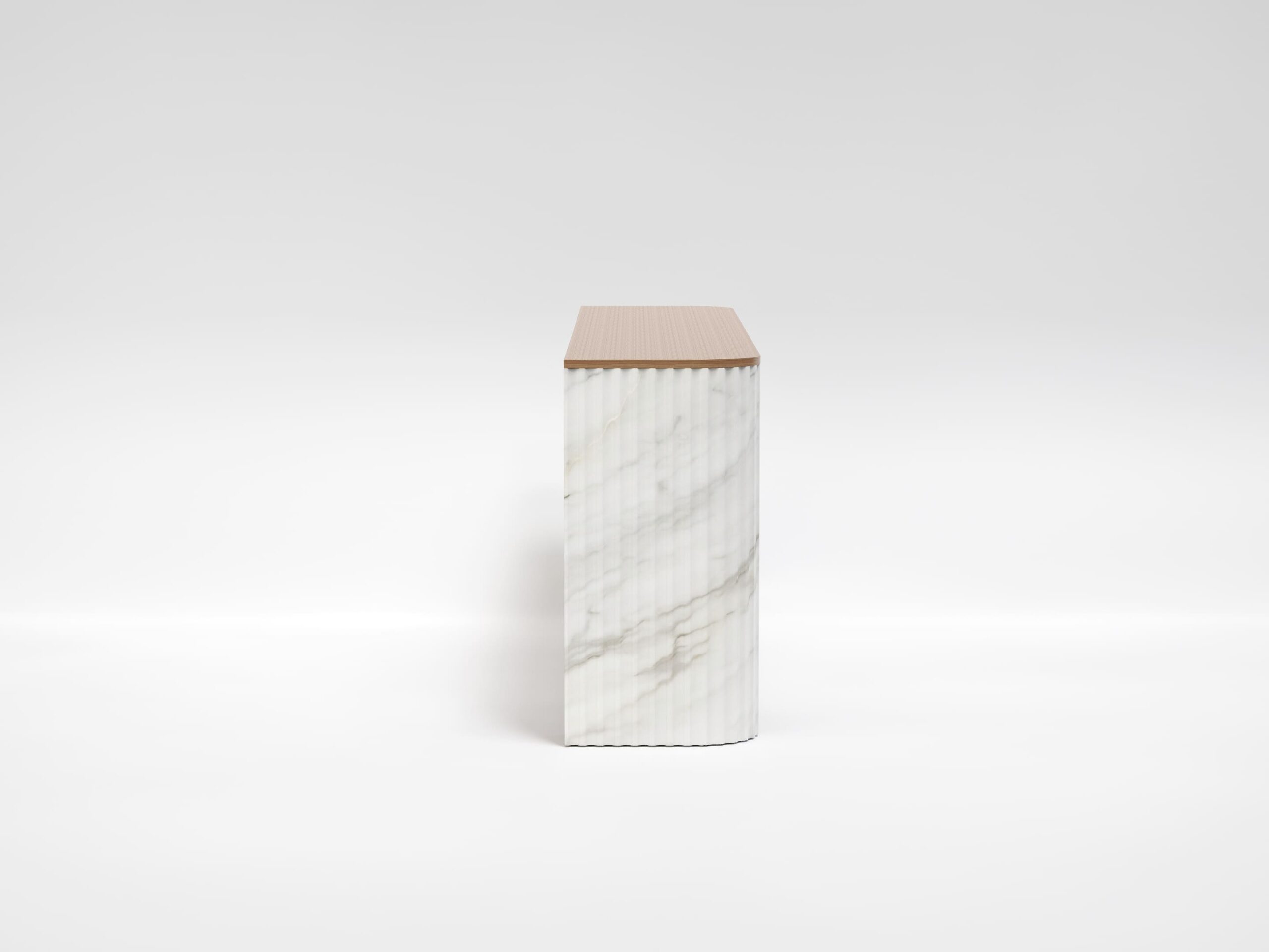 trama consolle marmo rovere