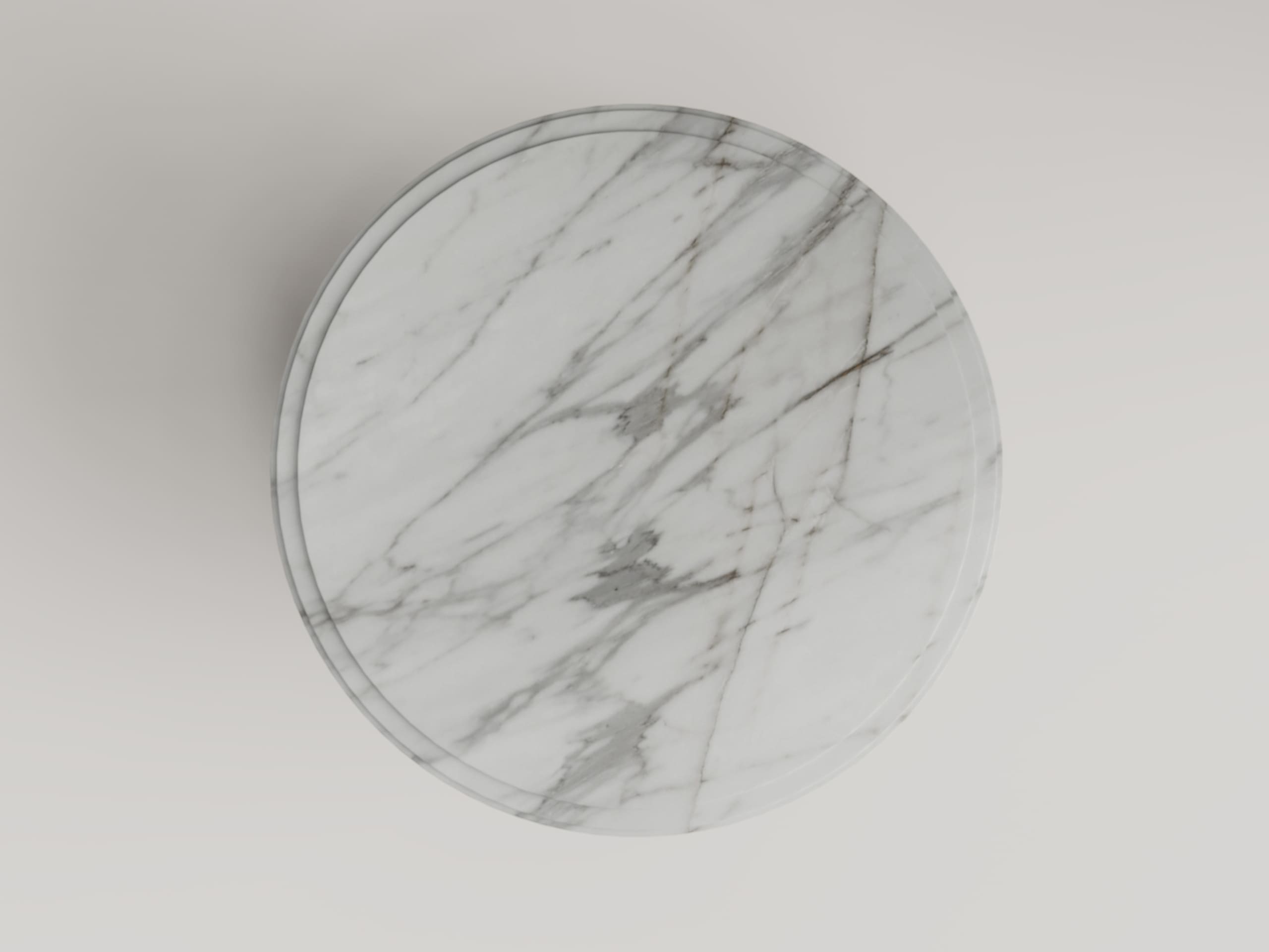 aura marble round dining table