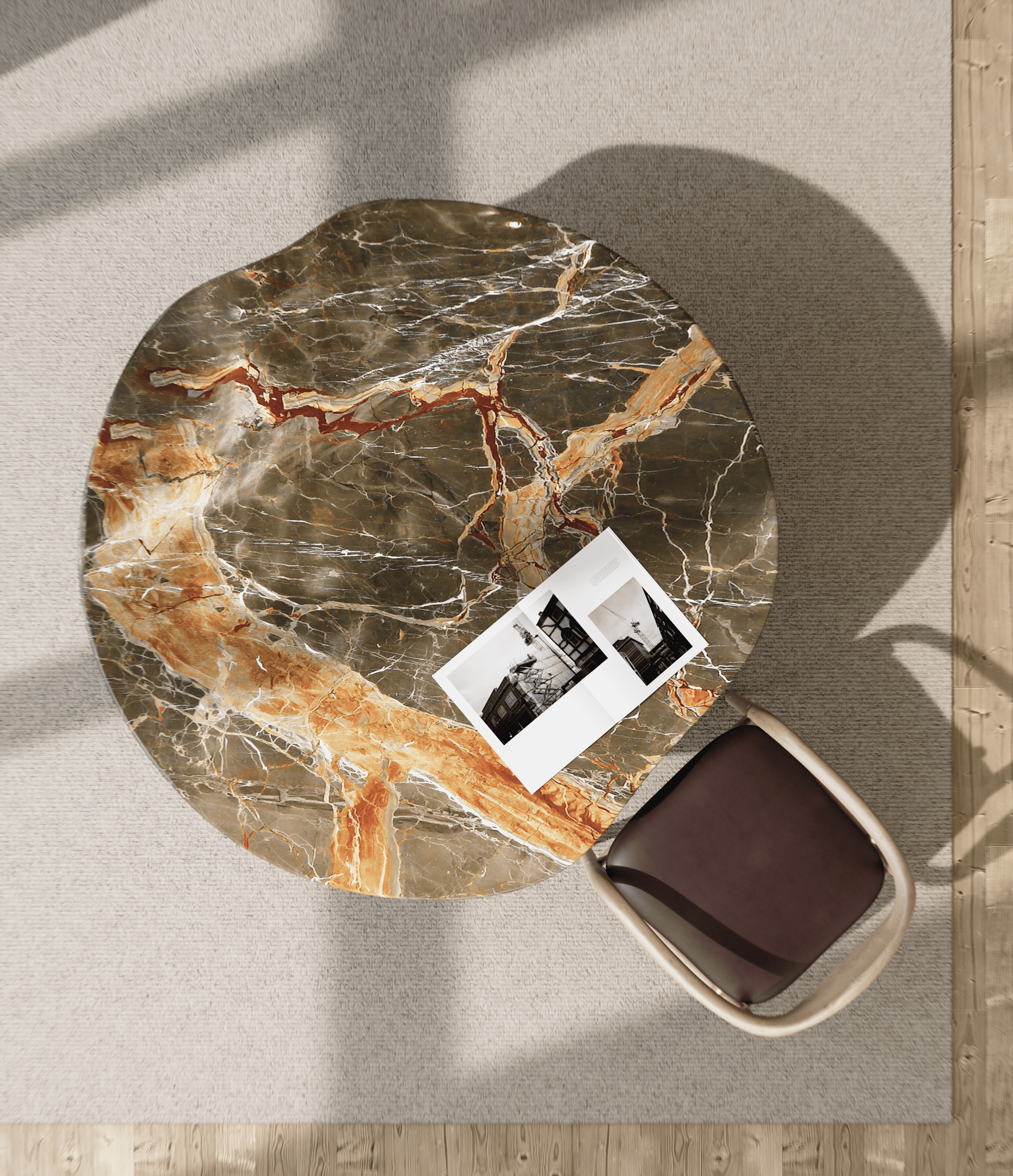 aura nova marble table