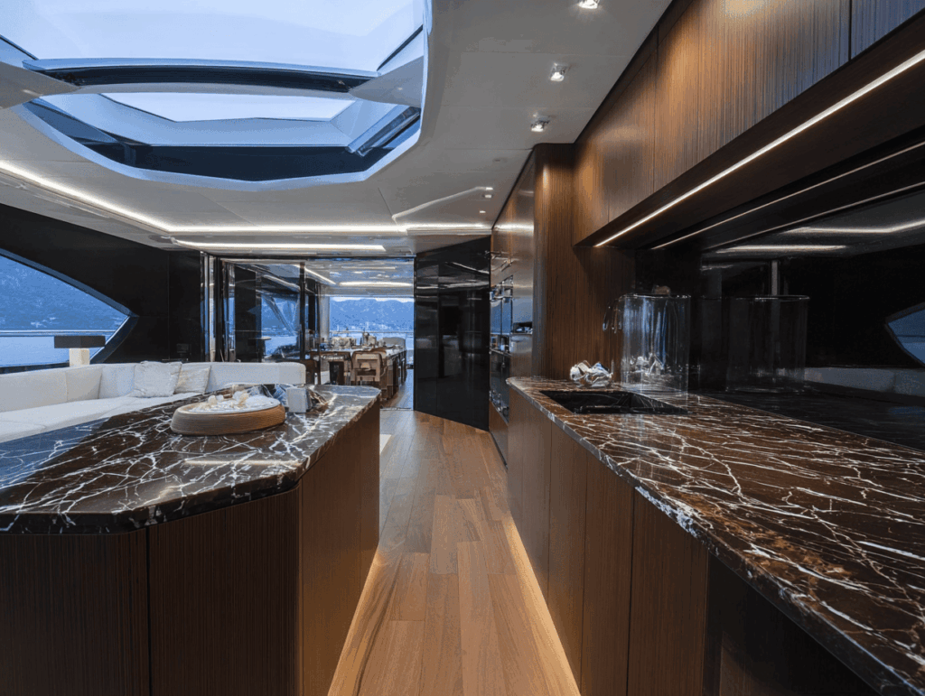 marble yacht