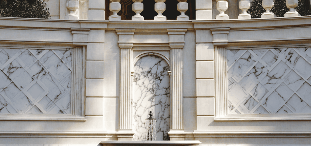 outdoor marble coating