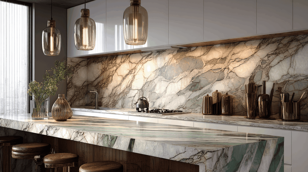 patagonia green kitchen