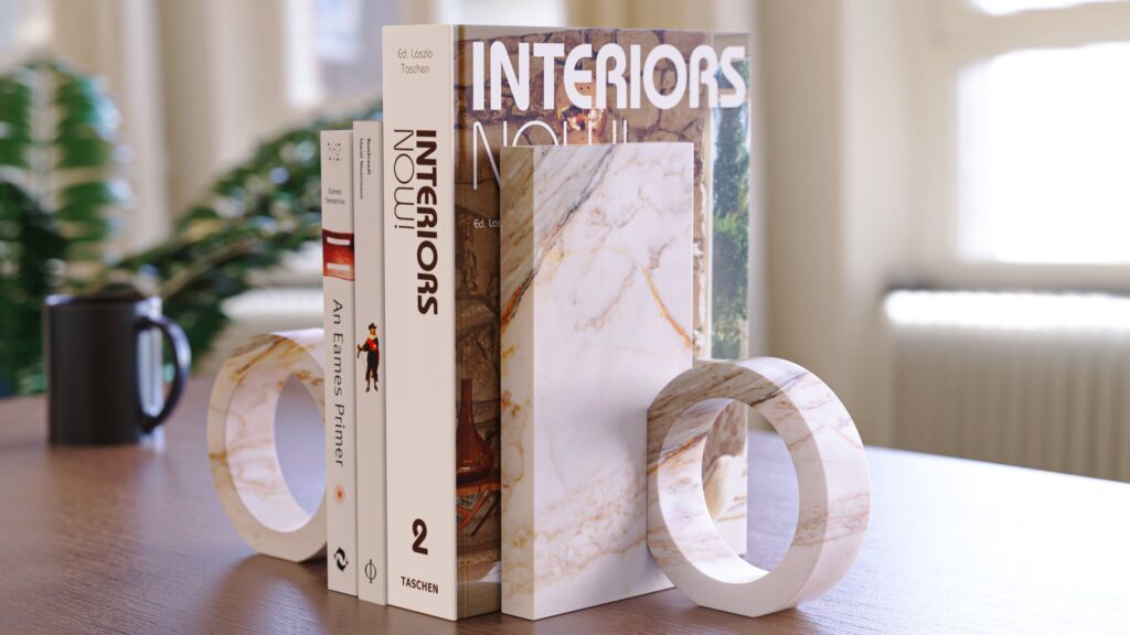 ring mini bookend
