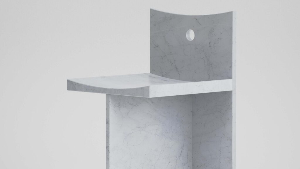 thebes low back chair