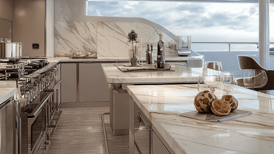 yacht marble tops