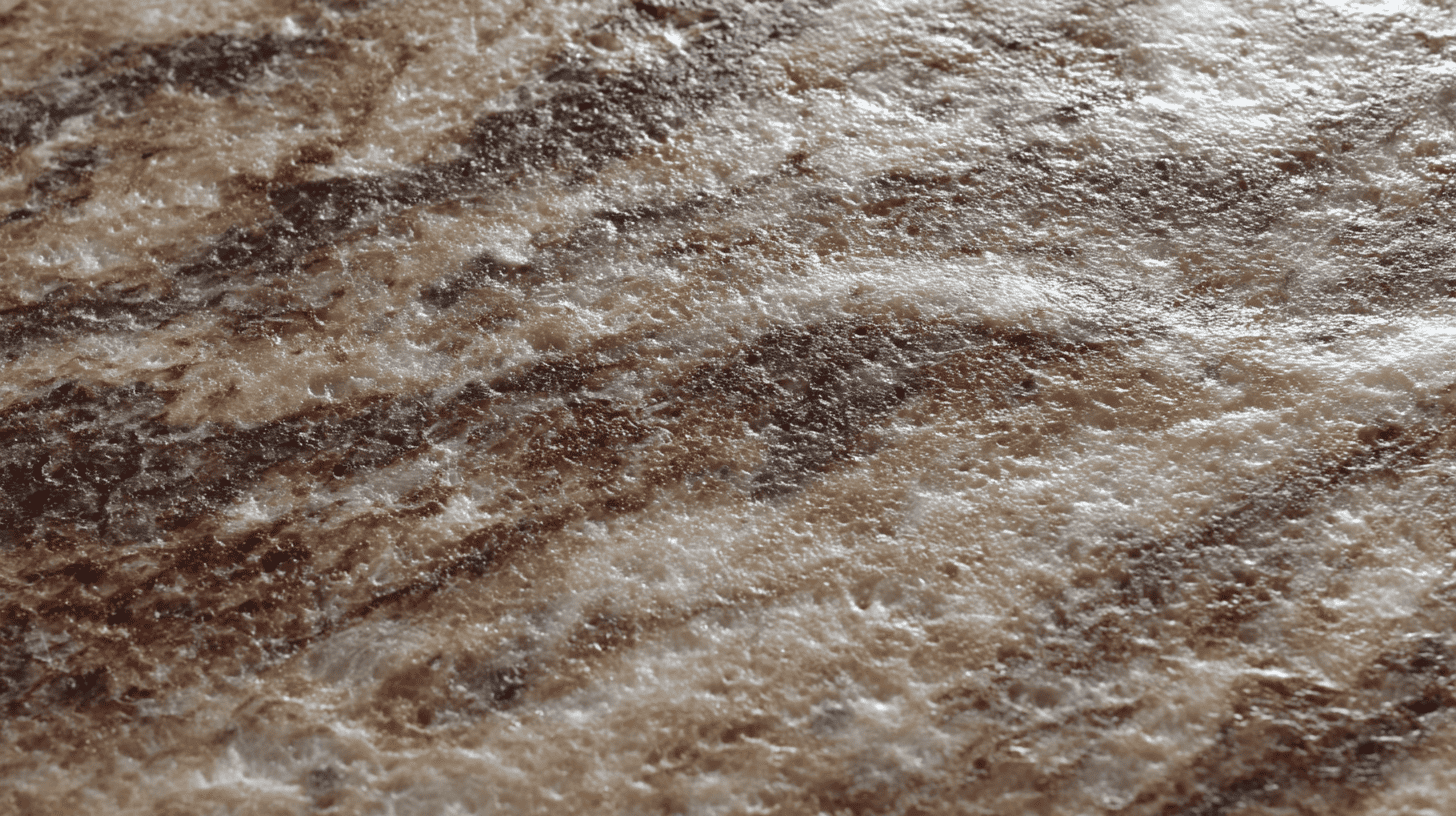 brushed marble