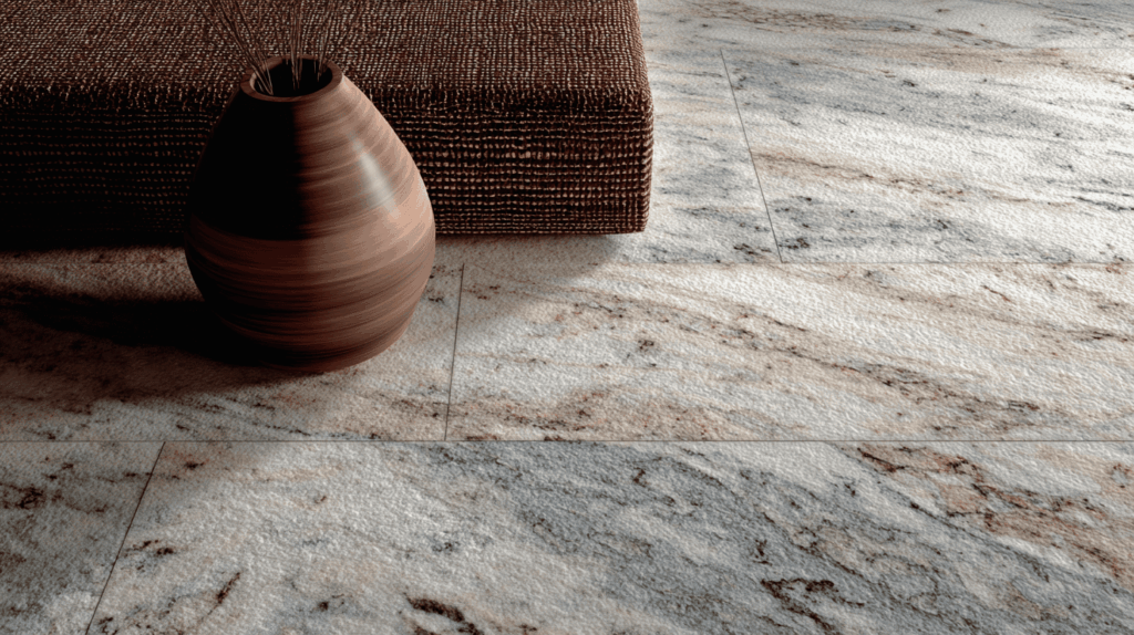 brushed marble