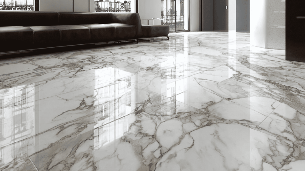 polished marble