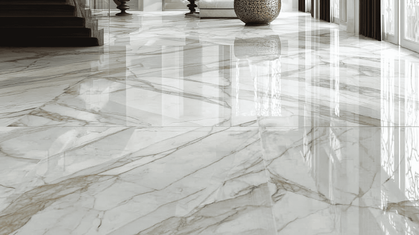 polished marble