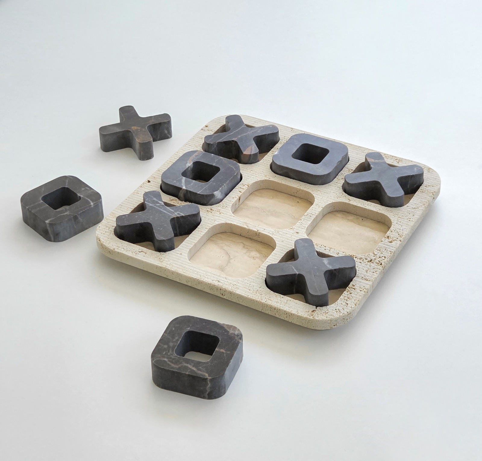 tic tac toe marble