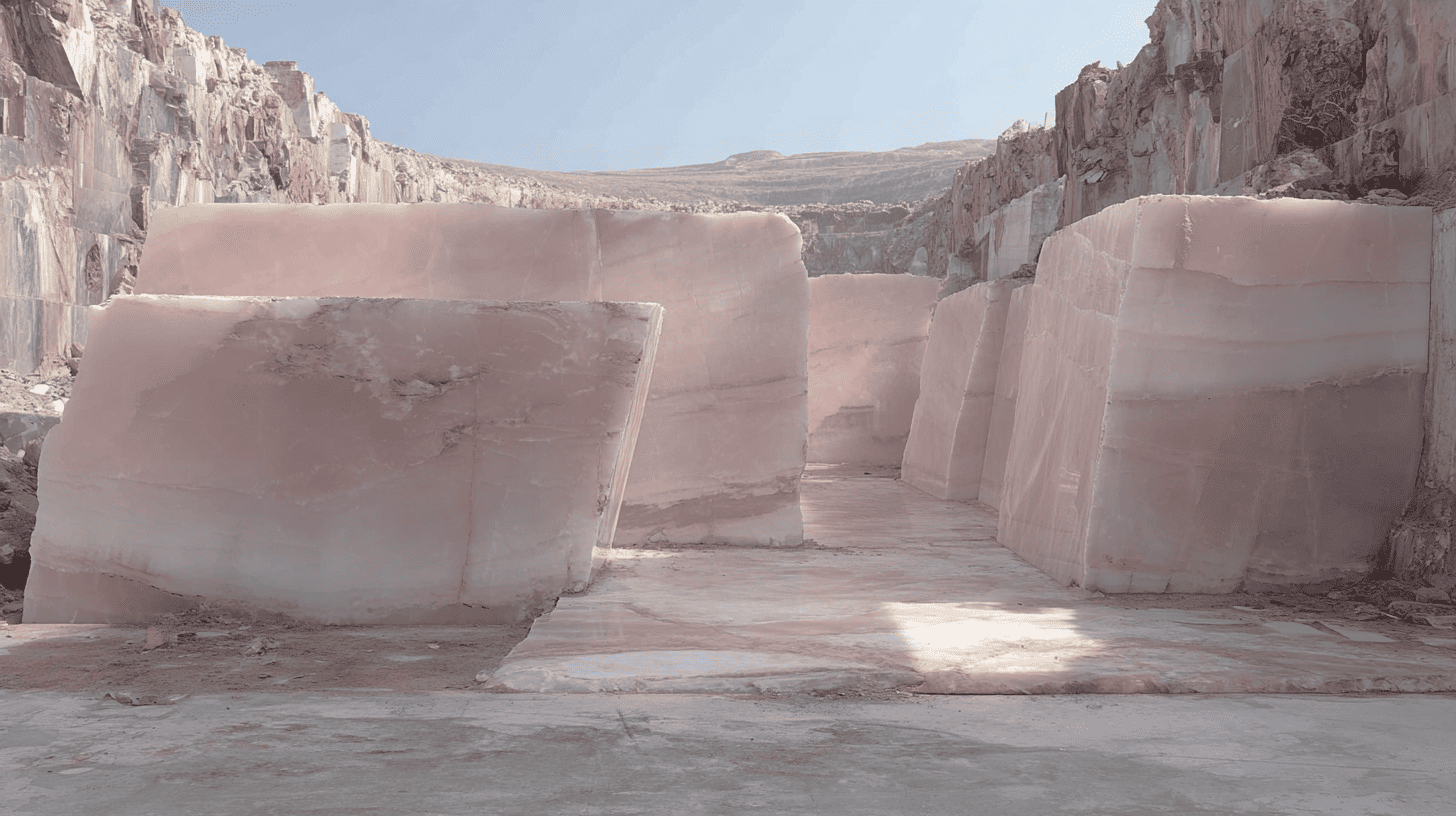 pink onyx quarry
