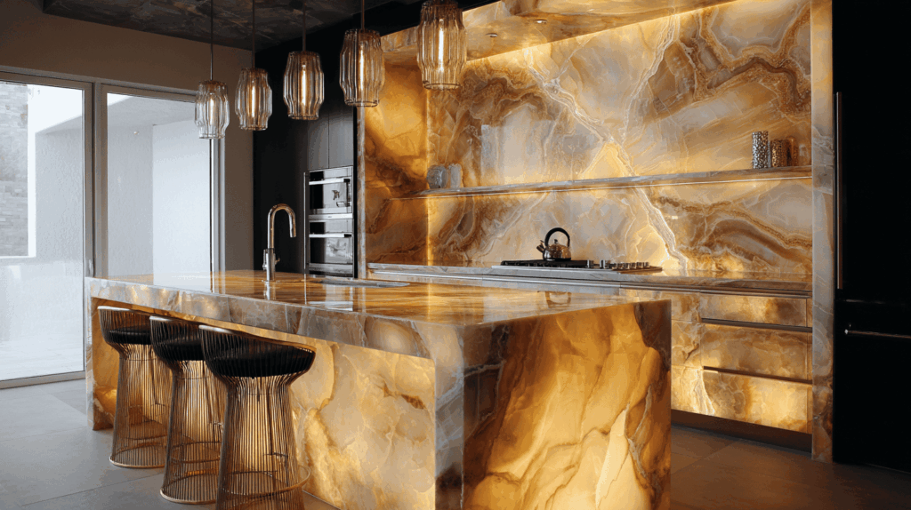 backlit kitchen in onyx2