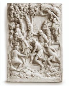 bass relief in marble