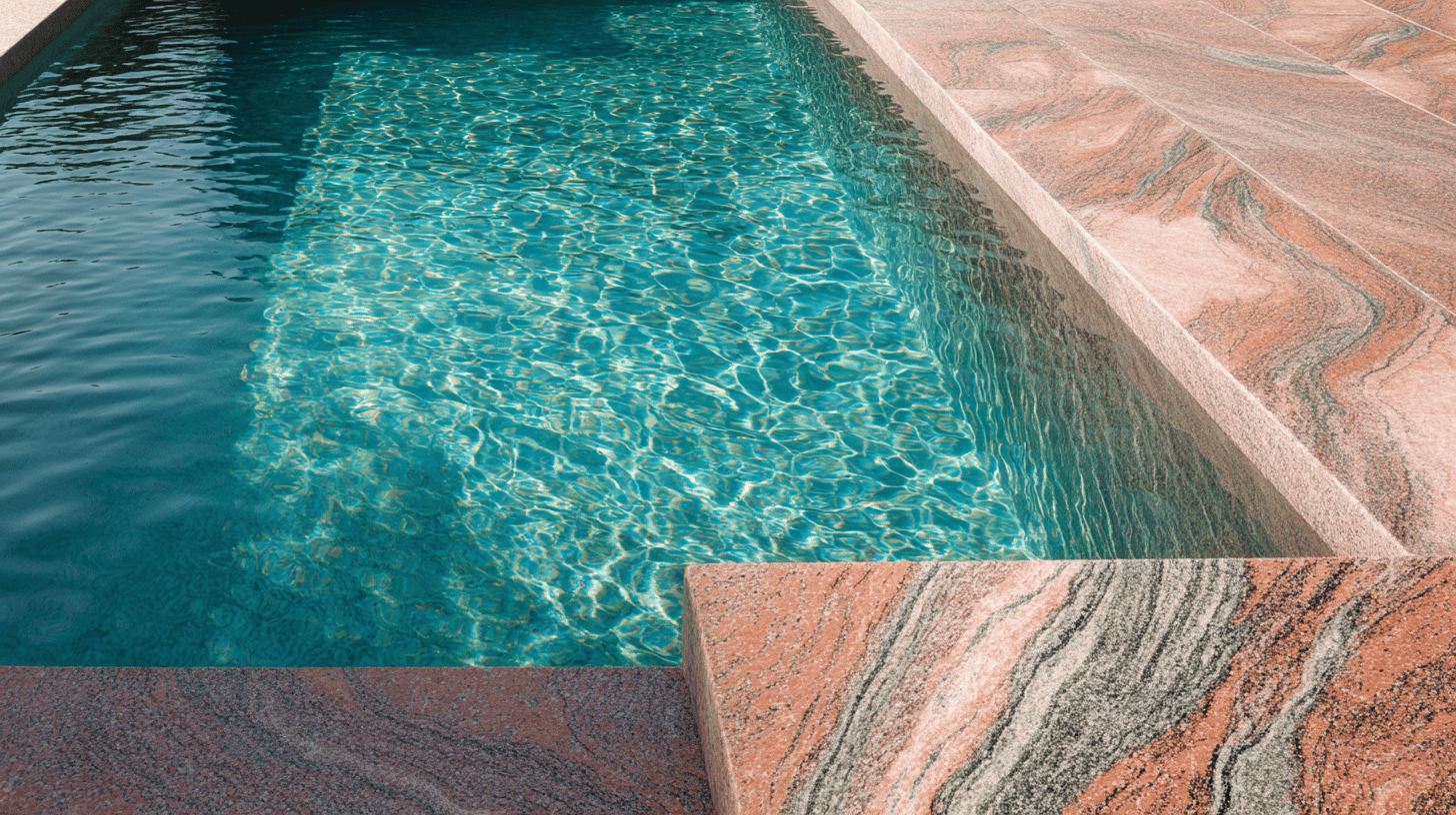 juparana granite pool