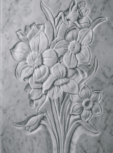 marble engraving