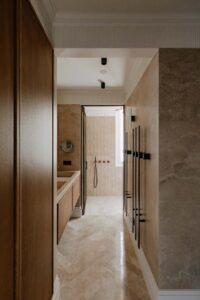 travertine bathroom