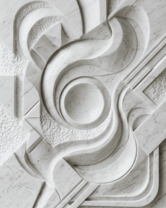 marble bass relief