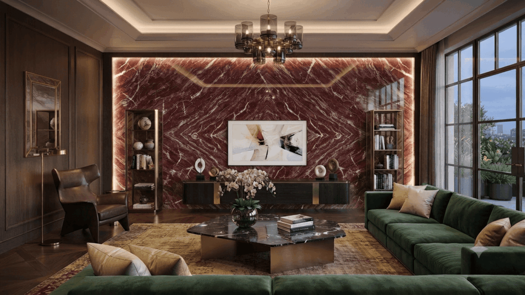 rosso levanto wall