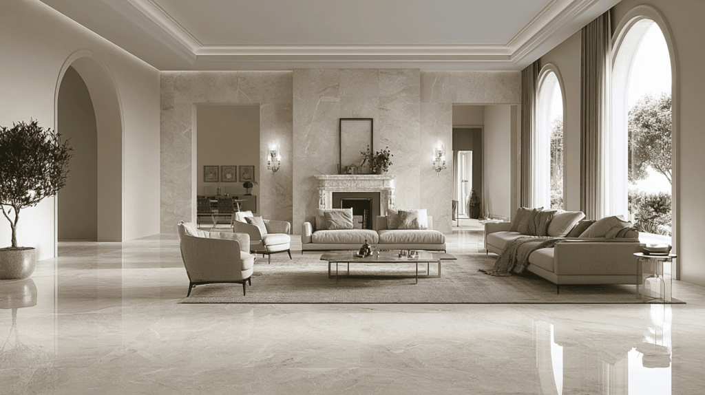 taj mahal living room